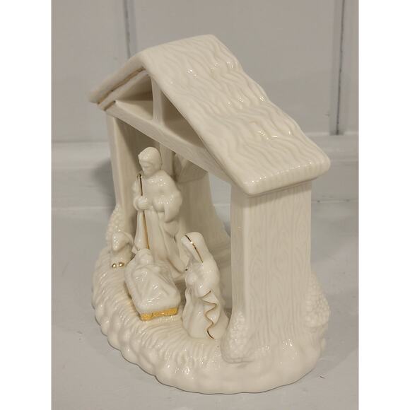 Mikasa Holiday Elegance Mini Nativity Scene Figurine Fine Porcelain Christmas - Picture 7 of 13